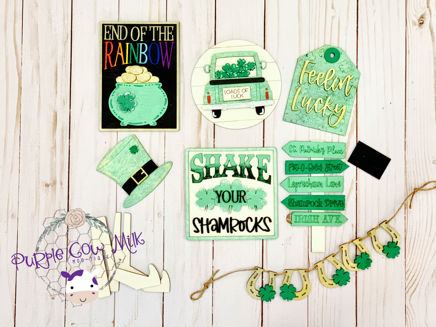 Loads of Luck St. Patrick's Day Tiered Tray Bundle