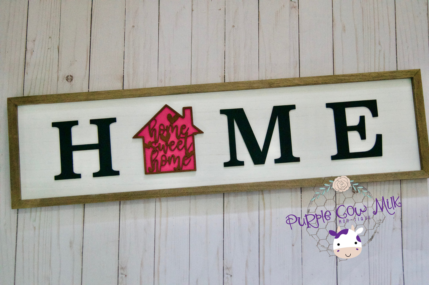 Interchangeable Home Sign