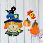 Fall Scarecrow Interchangeable Fence Bundle