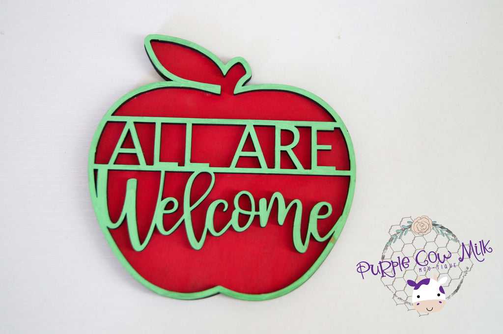 All Are Welcome Apple Icon