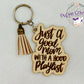 Good Mom/Hood Playlist Key Ring