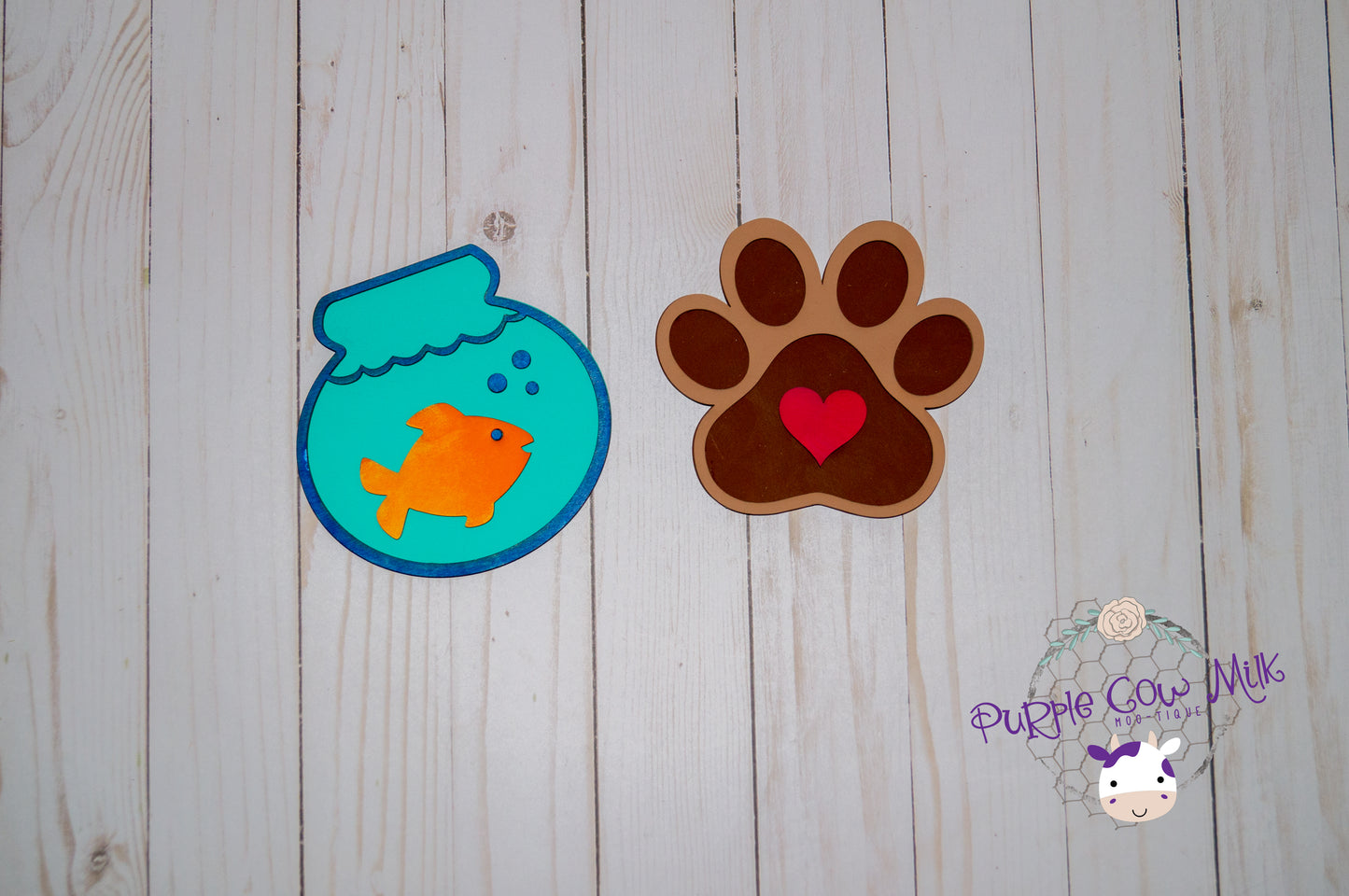 Pet Lover Sign Icons Collection